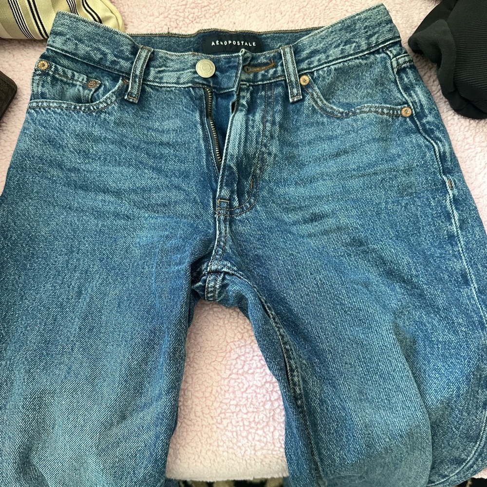 Aeropostale high rise dark wash